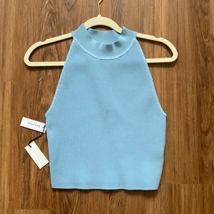 Aritiza Sculpt Knit high neck top